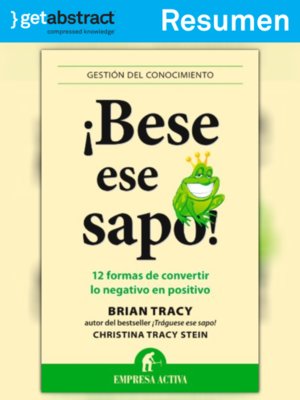 cover image of ¡Bese ese sapo! (resumen)